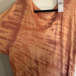 American Eagle oversized tie dye t-shirt